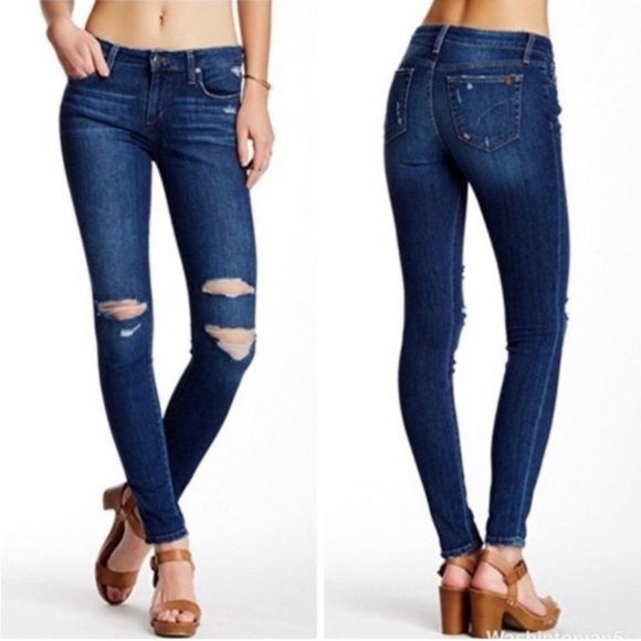 Joe’s Jeans Vidika Distressed Skinny Jeans - Picture 1 of 5